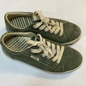 Taos Olive Green Sneakers